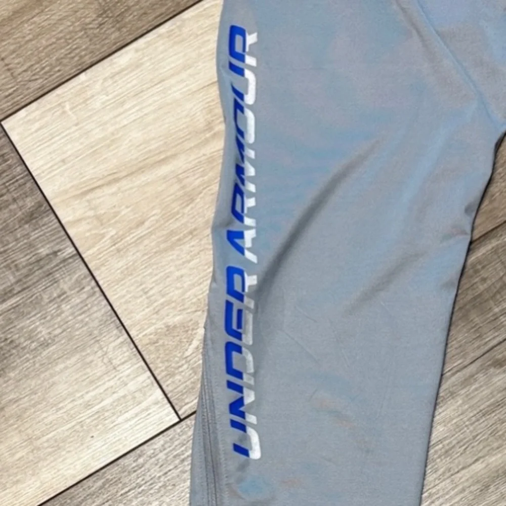 Under Armour Gray Qualifier Elite Cold Running Tights - Picture 12 of 15